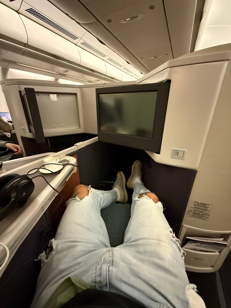 Cathay Pacific Business Class